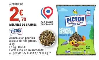 Promotion Exclusives de 3
Pictou : Découvrez l'Offre incontournable