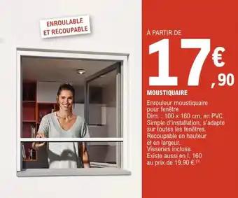 Promotion Exclusives de 2
Moustiquaire : Découvrez l'Offre incontournable