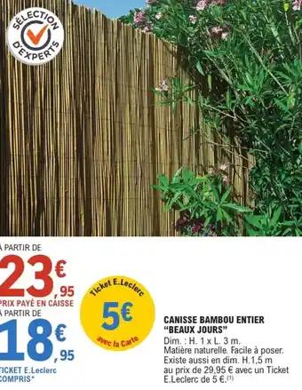 Promotion Exclusives de 99+
Beaux jours : Découvrez l'Offre incontournable