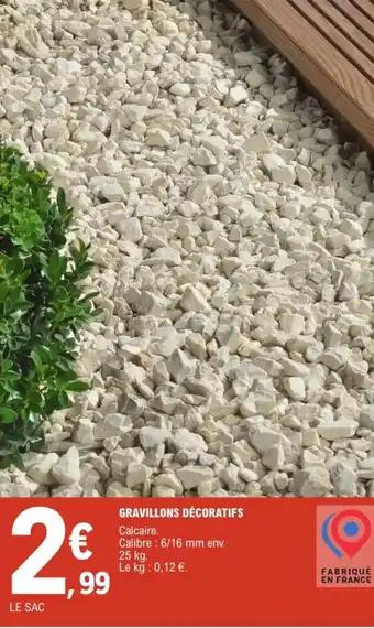 Gravillons décoratifs 25 kg