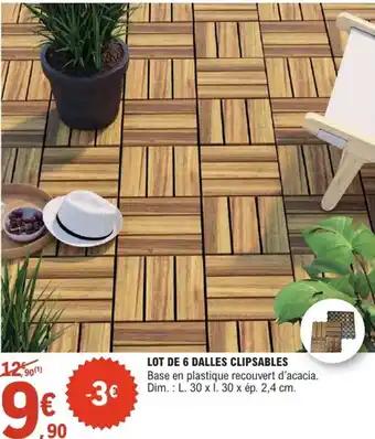 Promotion Exclusives de 7
Dalles : Découvrez l'Offre incontournable