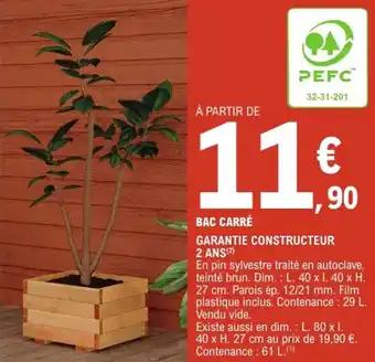 Promotion Exclusives de 8
Bac carré : Découvrez l'Offre incontournable