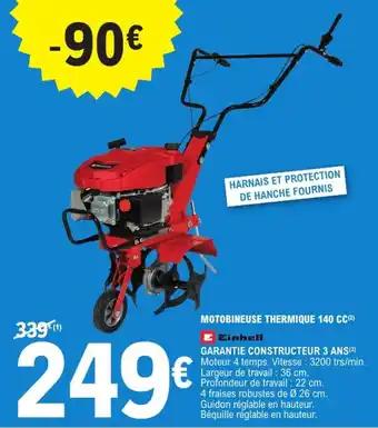 Promotion Exclusives de 5
Motobineuse thermique : Découvrez l'Offre incontournable