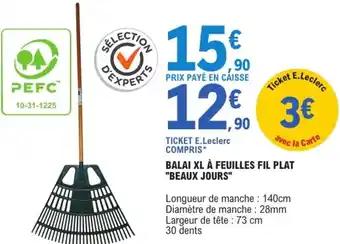 Promotion Exclusives de 4
Balai plat : Découvrez l'Offre incontournable