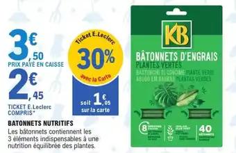 KB Batonnets nutritifs
