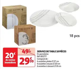Promotion Exclusives de 33
18 pièces : Découvrez l'Offre incontournable