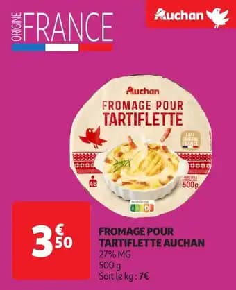 Promotion Exclusives de 15
Tartiflette : Découvrez l'Offre incontournable