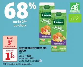 Promotion Exclusives de 8
Multifruits : Découvrez l'Offre incontournable