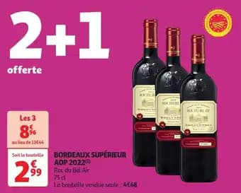 Promotion Exclusives de 5
Bordeaux supérieur : Découvrez l'Offre incontournable
