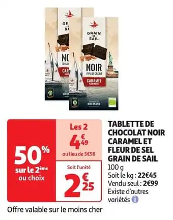 Promotion Exclusives de 1
Tablette chocolat noir : Découvrez l'Offre incontournable