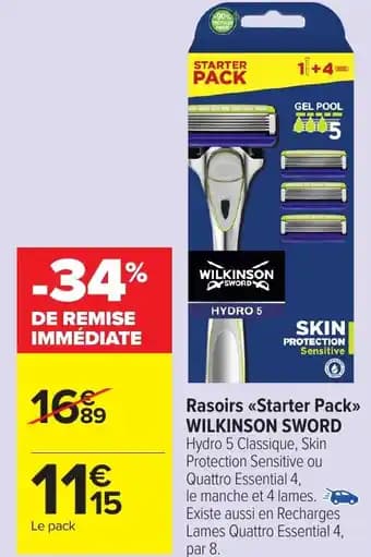 Promotion Exclusives de 1
Rasoirs wilkinson : Découvrez l'Offre incontournable