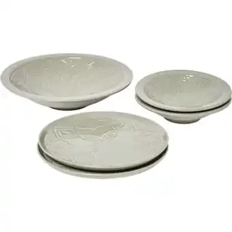 CARREFOUR HOME L'assiette plate verte