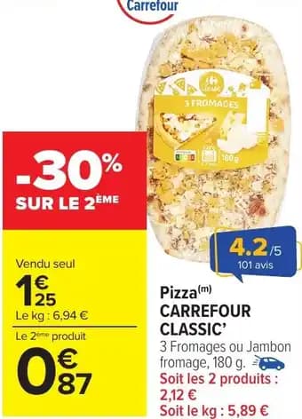 Pizza CARREFOUR CLASSIC' 180 g