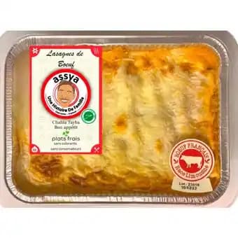 Lasagnes de boeuf Halal ASSYA