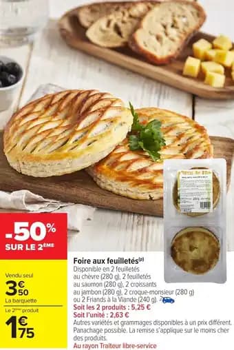 Foire aux feuilletés 280 g