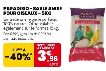 Promotion Exclusives de Sable pour oiseaux : Découvrez l'Offre incontournable