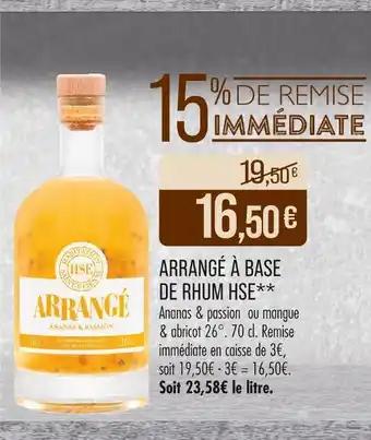 HSE Arrangé à base de rhum