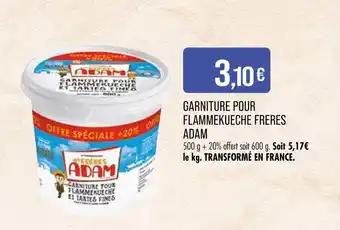 Freres Adam Garniture pour Flammekueche