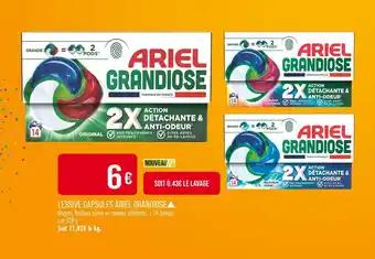 Ariel Lessive capsules grandiose▲