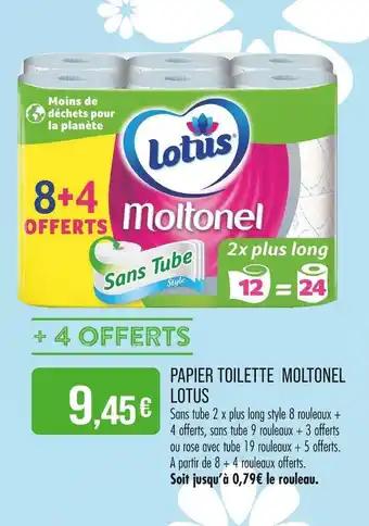 Lotus Papier toilette moltonel