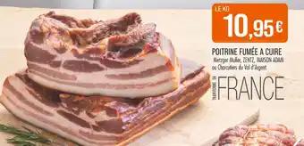 Metzger Muller / ZENTZ / MAISON ADAM / Charcutiers du Val d'Argent Poitrine fumée à cuire