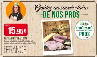 Promotion Exclusives de 13
Plateau raclette : Découvrez l'Offre incontournable