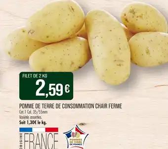 Pomme de Terre de Consommation Chair Ferme