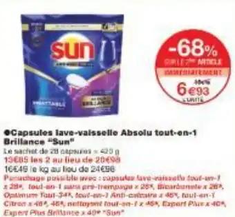 Promotion Exclusives de 70
Capsules : Découvrez l'Offre incontournable