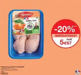 Cuisses de poulet Le Gaulois 1 kg