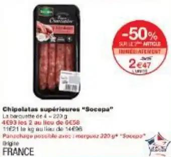Promotion Exclusives de 7
Socopa : Découvrez l'Offre incontournable