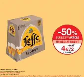 Bière blonde Lefte 25 cl