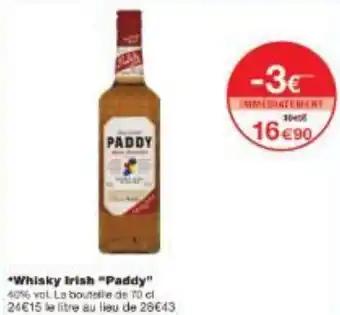 Promotion Exclusives de 1
Paddy : Découvrez l'Offre incontournable