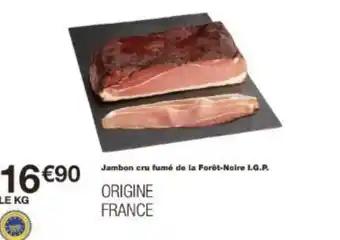 Jambon cru fumé de la Forêt-Noire I.G.P.