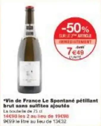 Promotion Exclusives de 1
Vin pétillant : Découvrez l'Offre incontournable