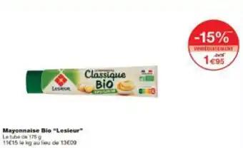 Promotion Exclusives de 1
Mayonnaise bio : Découvrez l'Offre incontournable