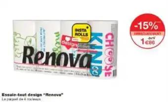 Promotion Exclusives de 6
Essuie tout renova : Découvrez l'Offre incontournable