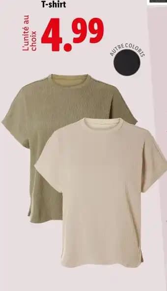 Promotion Exclusives de 16
            
        
        T-shirt femme : Découvrez l'Offre incontournable