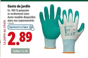Promotion Exclusives de 14
            
        
        Gants de jardin : Découvrez l'Offre incontournable