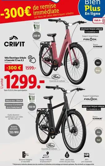 Promotion Exclusives de 8
            
        
        Vélo électrique : Découvrez l'Offre incontournable
