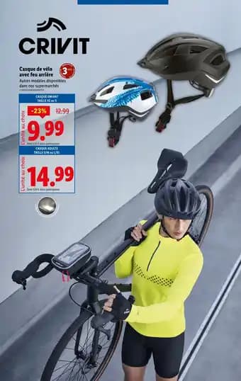Promotion Exclusives de 3
            
        
        Casque vélo : Découvrez l'Offre incontournable