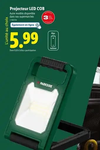 Promotion Exclusives de 15
            
        
        Projecteur led : Découvrez l'Offre incontournable