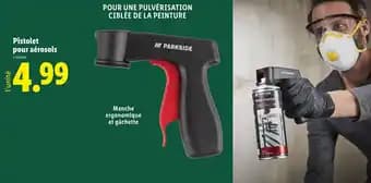 PARKSIDE Pistolet pour aérosols