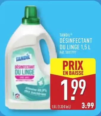 Promotion Exclusives de 4
            
        
        Désinfectant : Découvrez l'Offre incontournable