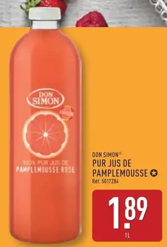 Don simon pur jus de pamplemousse 1 l