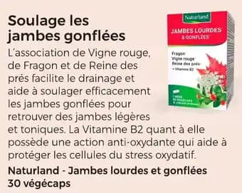 Naturland jambes gonflées
