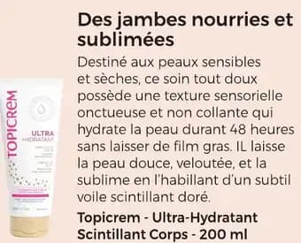 Promotion Exclusives de 2
Topicrem : Découvrez l'Offre incontournable