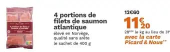 Promotion Exclusives de 18
            
        
        De saumon atlantique : Découvrez l'Offre incontournable