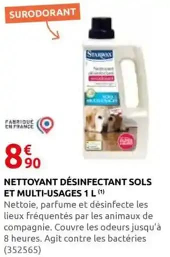 Promotion Exclusives de 1
Nettoyant sols : Découvrez l'Offre incontournable