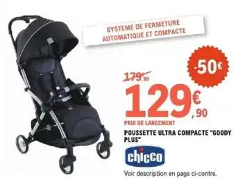 Poussette ultra compacte goody plus