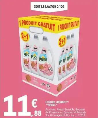 Lessive liquide persil